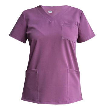 Komplet medyczny winogronowy casual premium roz. XL